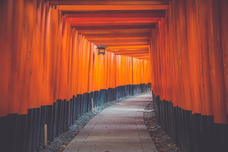 Torii Gates in Kyoto